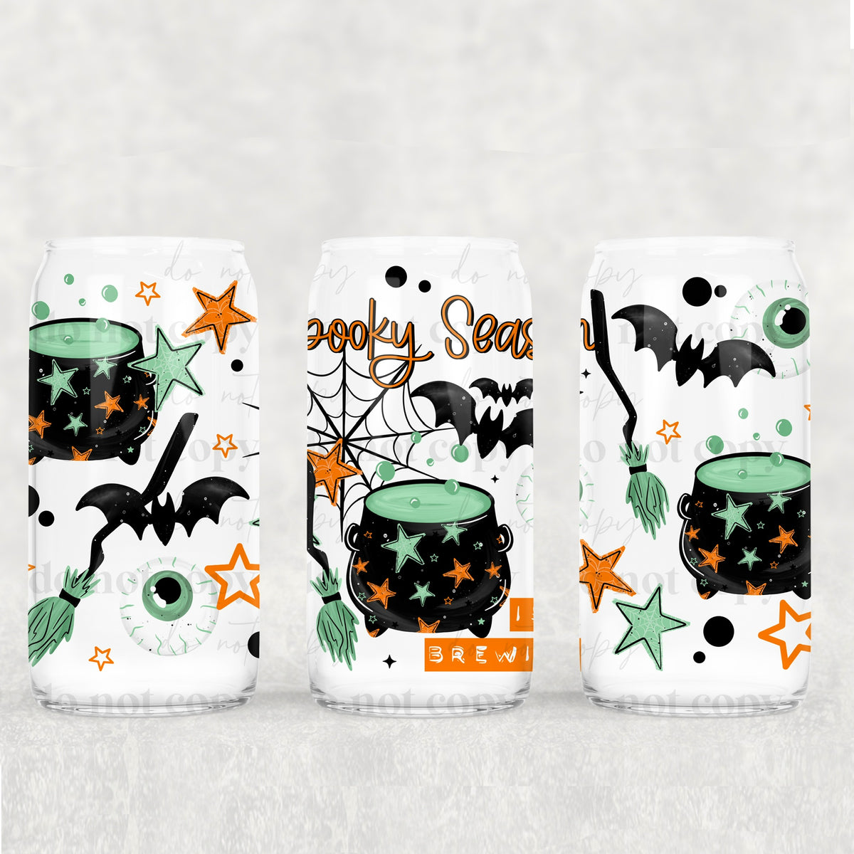 Spooky season is brewing (exclusive) UV DTF WRAP