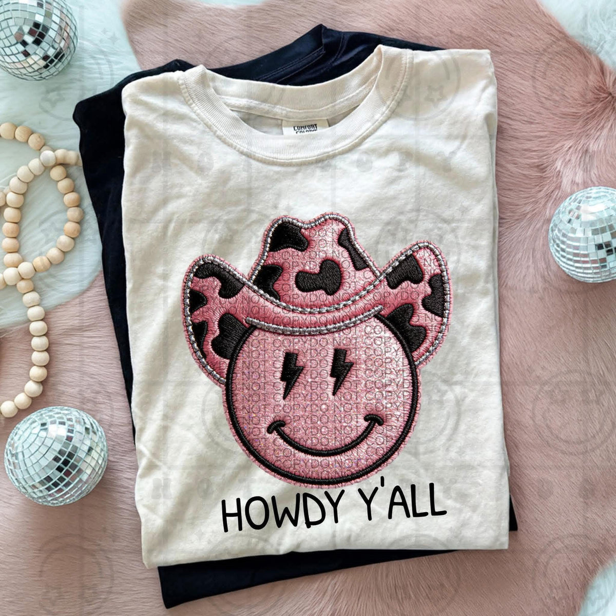 Howdy yall happy (HW) DTF Transfer