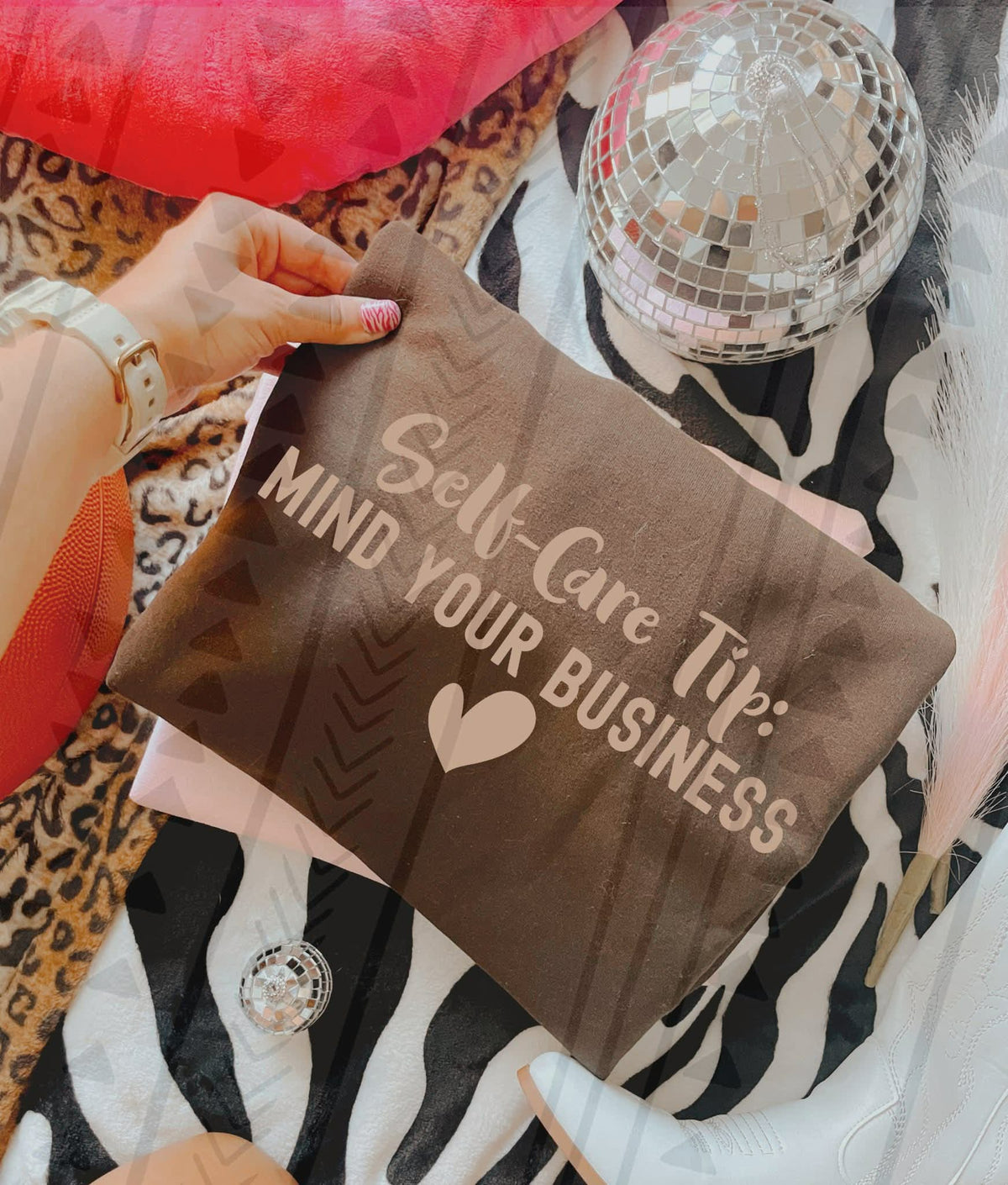 Self care tip mind your own business (TGG) DTF Transfer