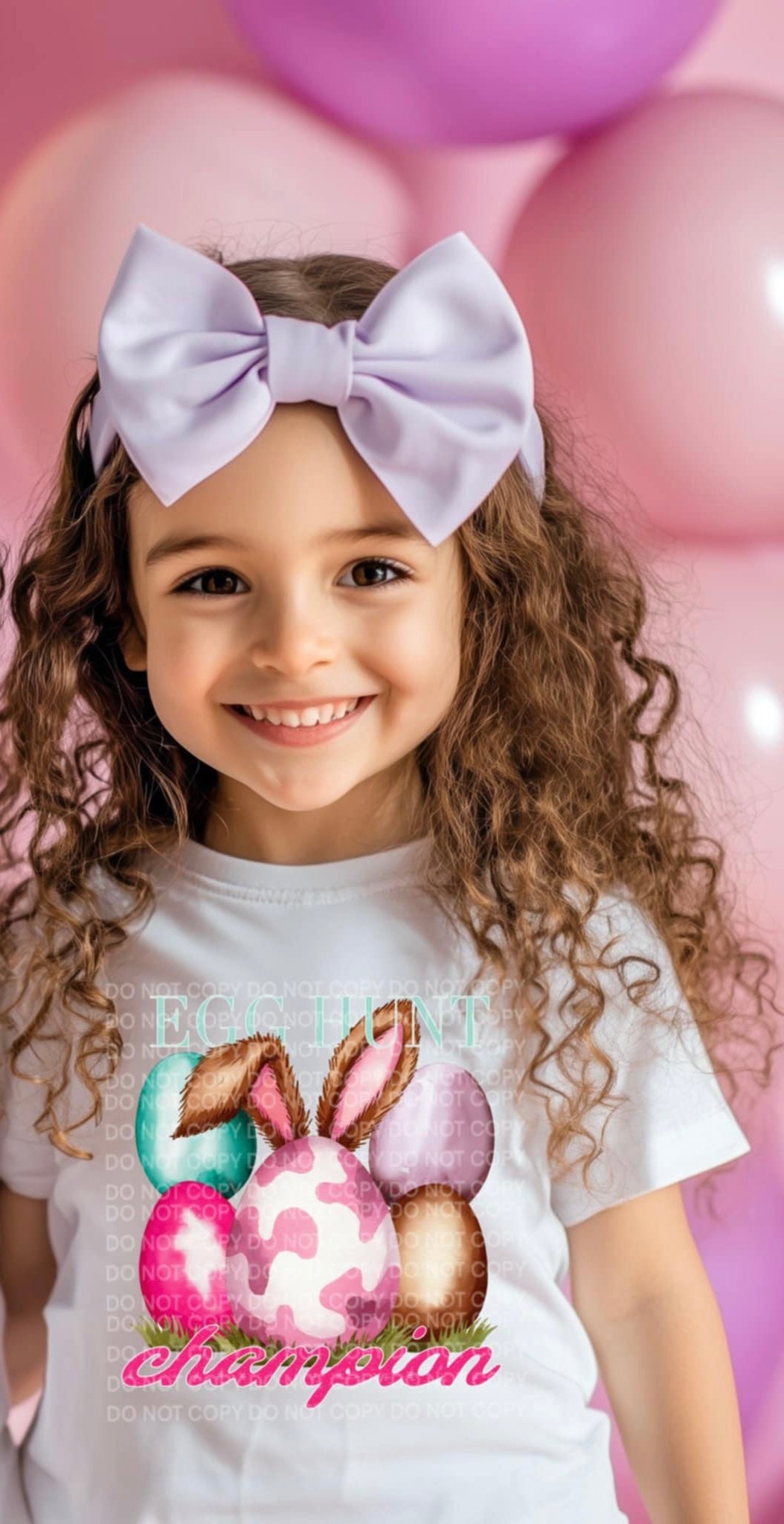 Egg hunt champion GIRL (SCG) 92224 DTF transfer