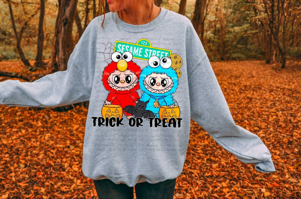 Trick Or Treat dolls sesame (DDD) 111544 DTF transfer