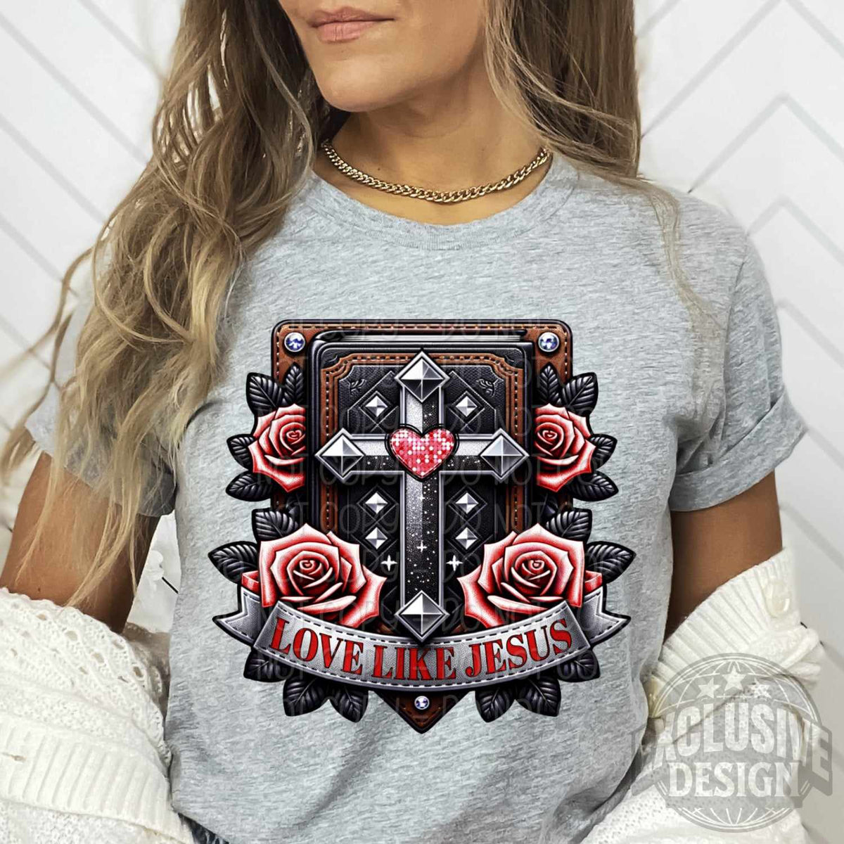Love like Jesus exclusive 73273 DTF transfer
