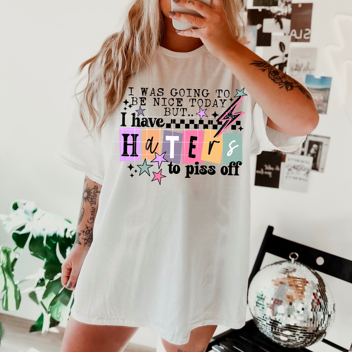 I have Haters to piss off (CSC) DTF Transfer