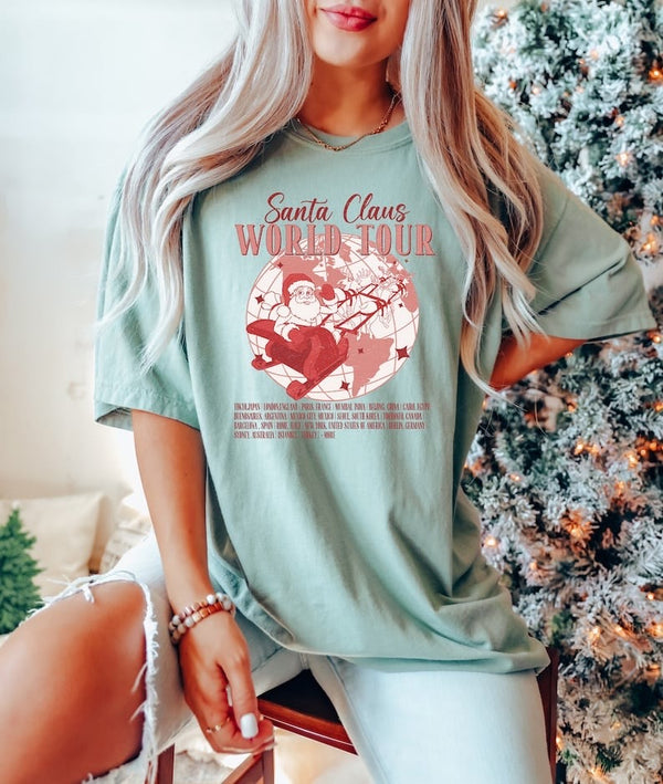 Santa Claus world tour 50954 DTF transfer