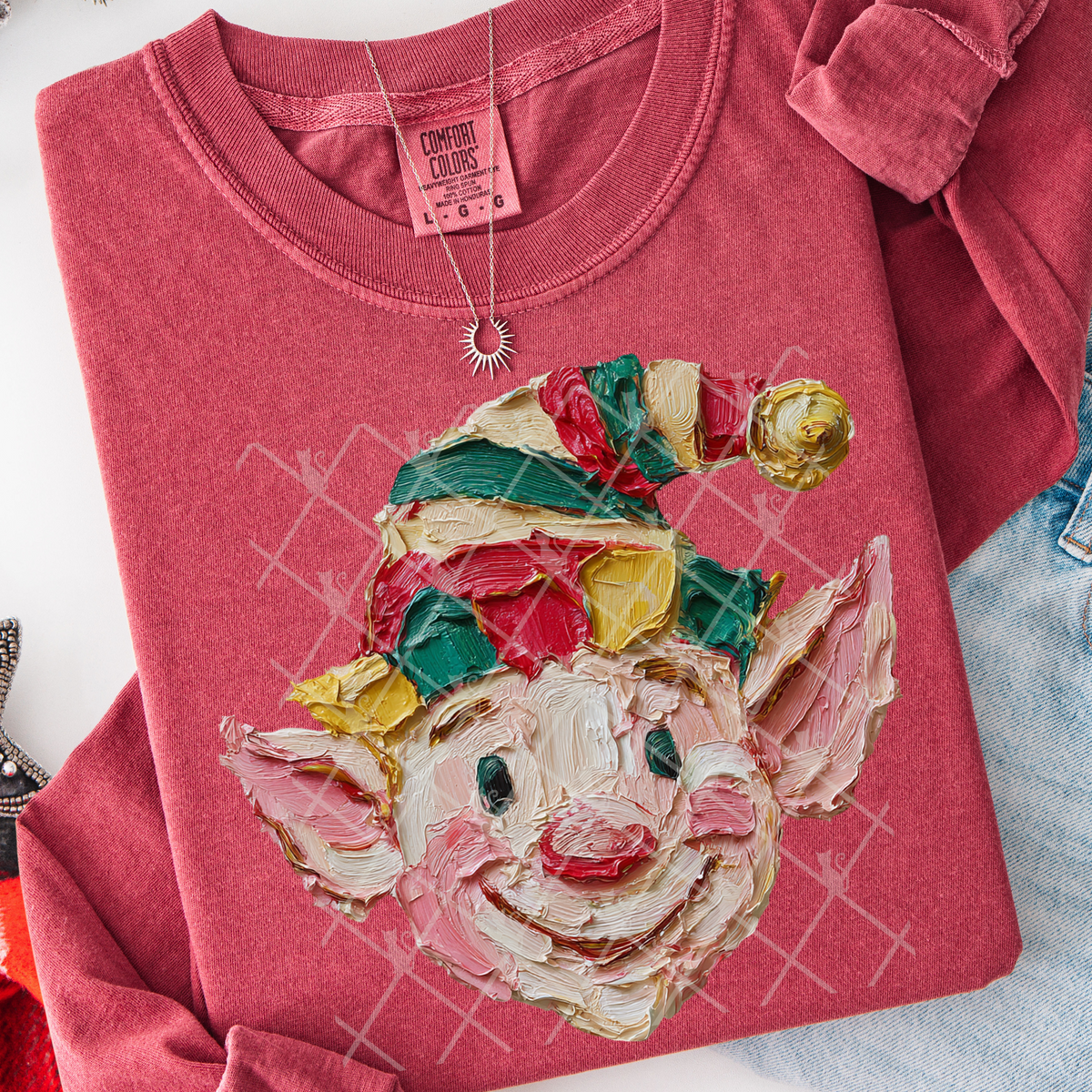 Faux Paint Elf (TTD) DTF Transfer