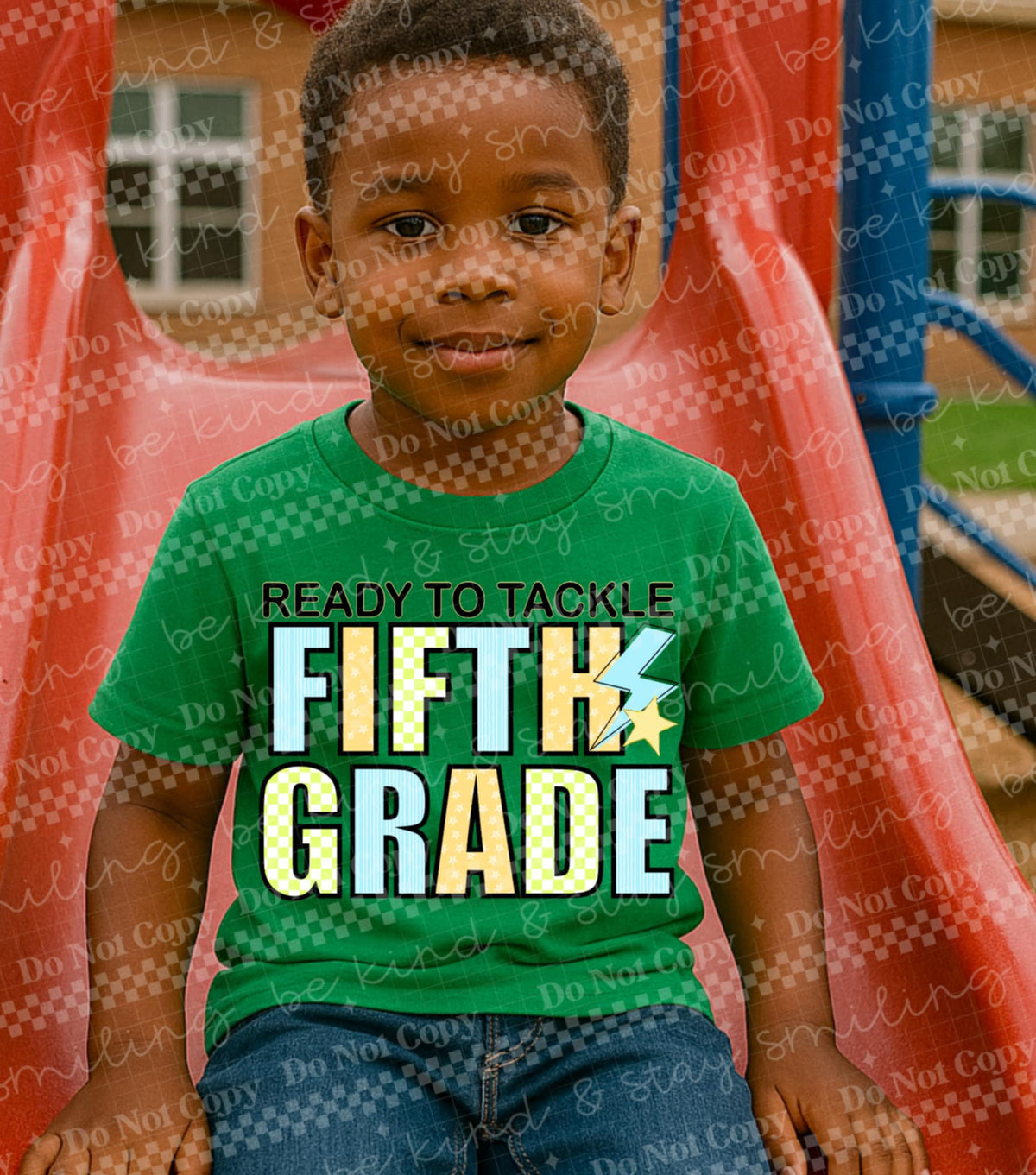 Ready To Tackle Fifth Grade DTF transfer