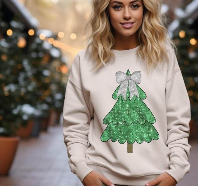 Sequin tree 64300 DTF transfer