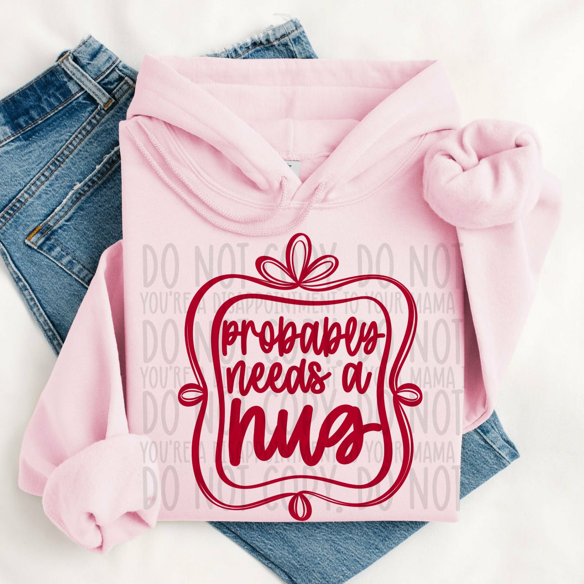 Probably needs a hug frame (SWD) DTF Transfer
