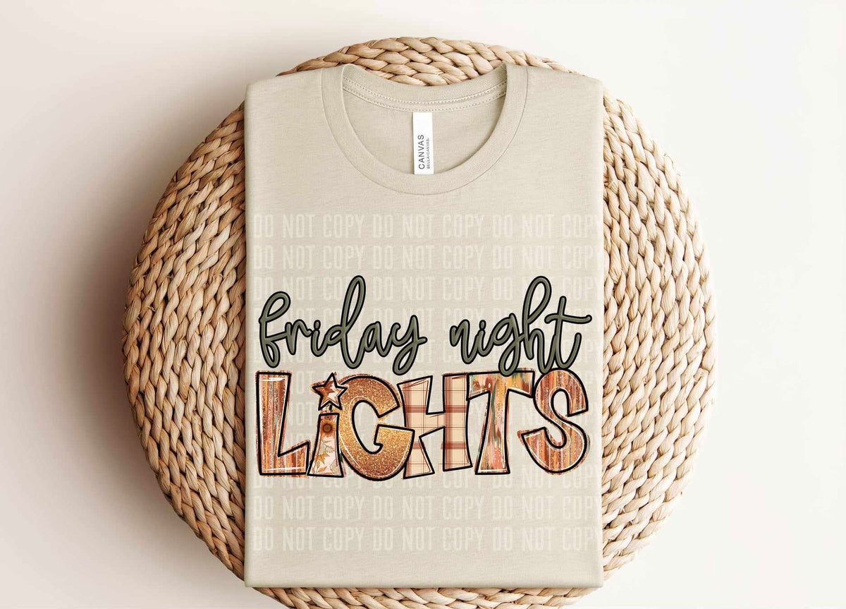 Friday night lights fall patterns (Caplinger) 55727 DTF transfer