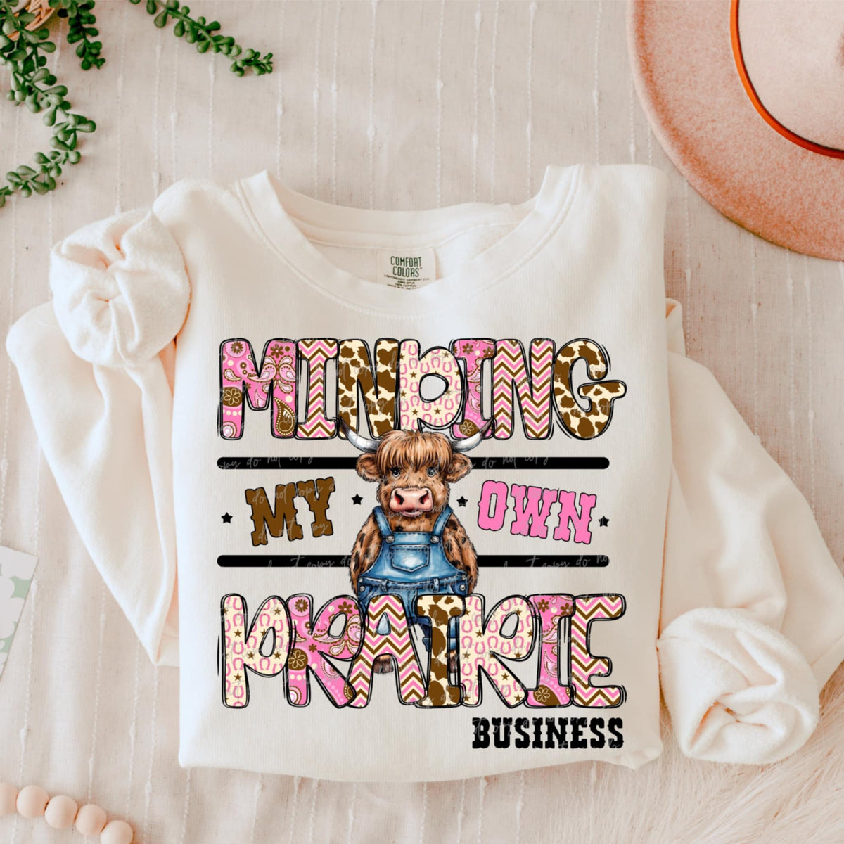 Minding my own prairie (VIRGO) 92533 DTF transfer