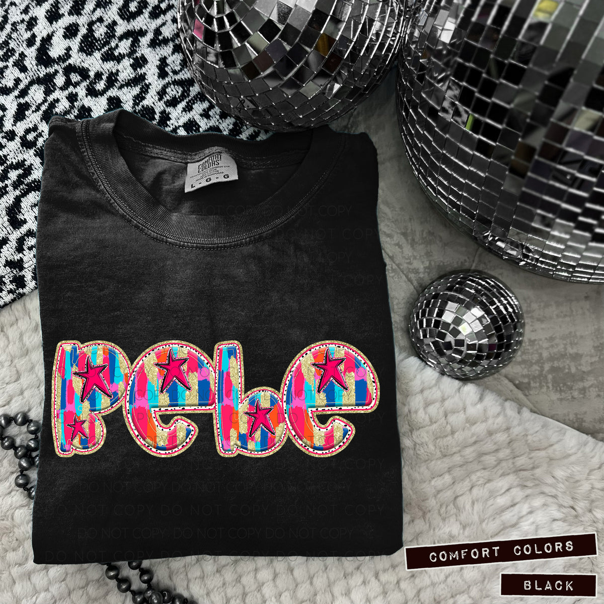 Bebe Tutti Brushstrokes (Caplinger) DTF transfer