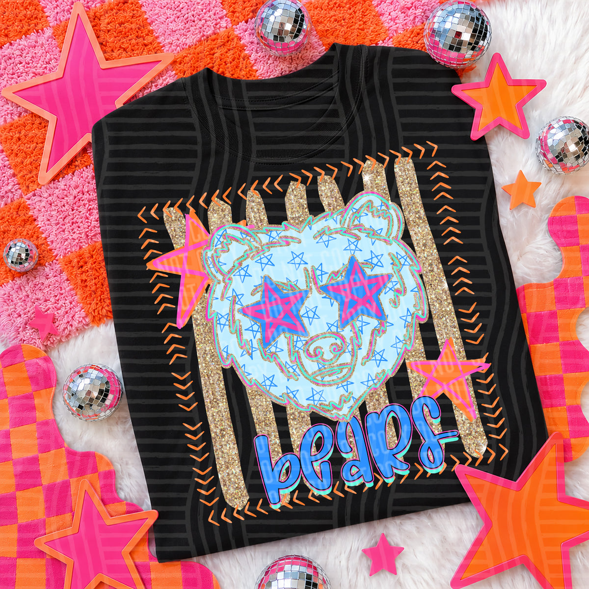 bears 3 candy pop (caplinger) DTF transfer