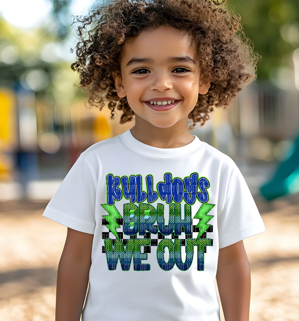 BULLDOGS bruh we out (Caplinger) DTF transfer