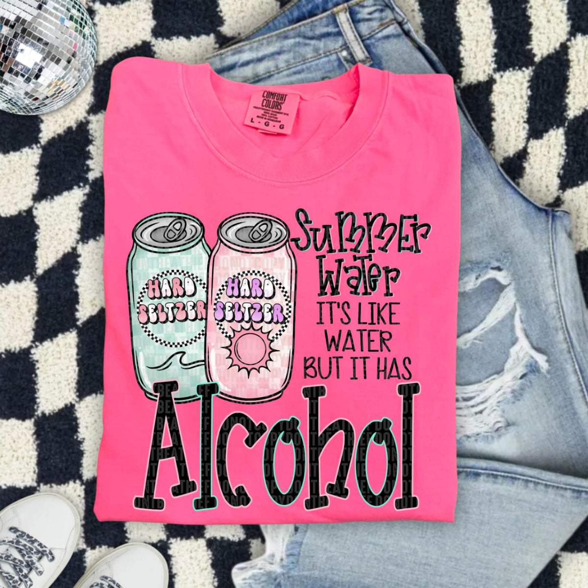 Summer water it’s like water but it has alcohol (SDD) 106539 DTF transfer