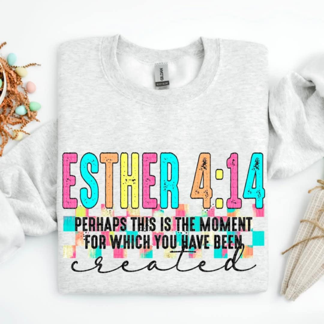 Esther 4:14 (SSD) 95926 DTF transfer