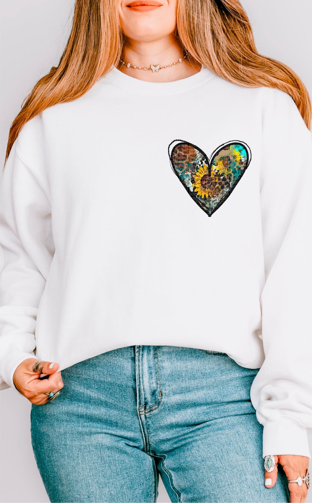 Truly blessed black outline pocket 93654 DTF transfer