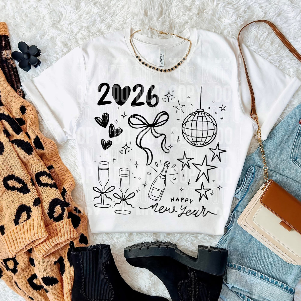 2026 doodle collage (SBB) DTF Transfer