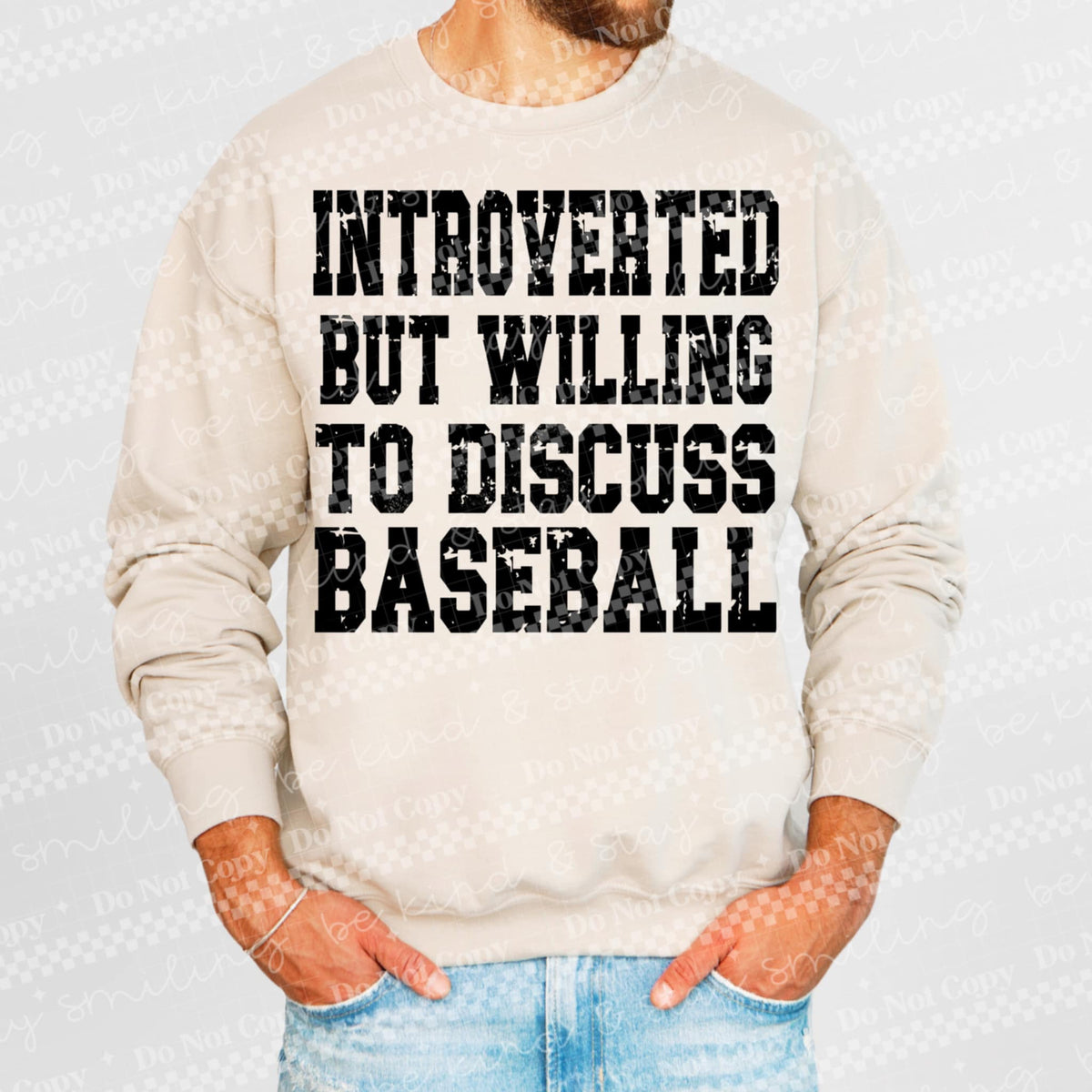Introverted but willing to discuss baseball (CMLD) 84848 DTF transfer