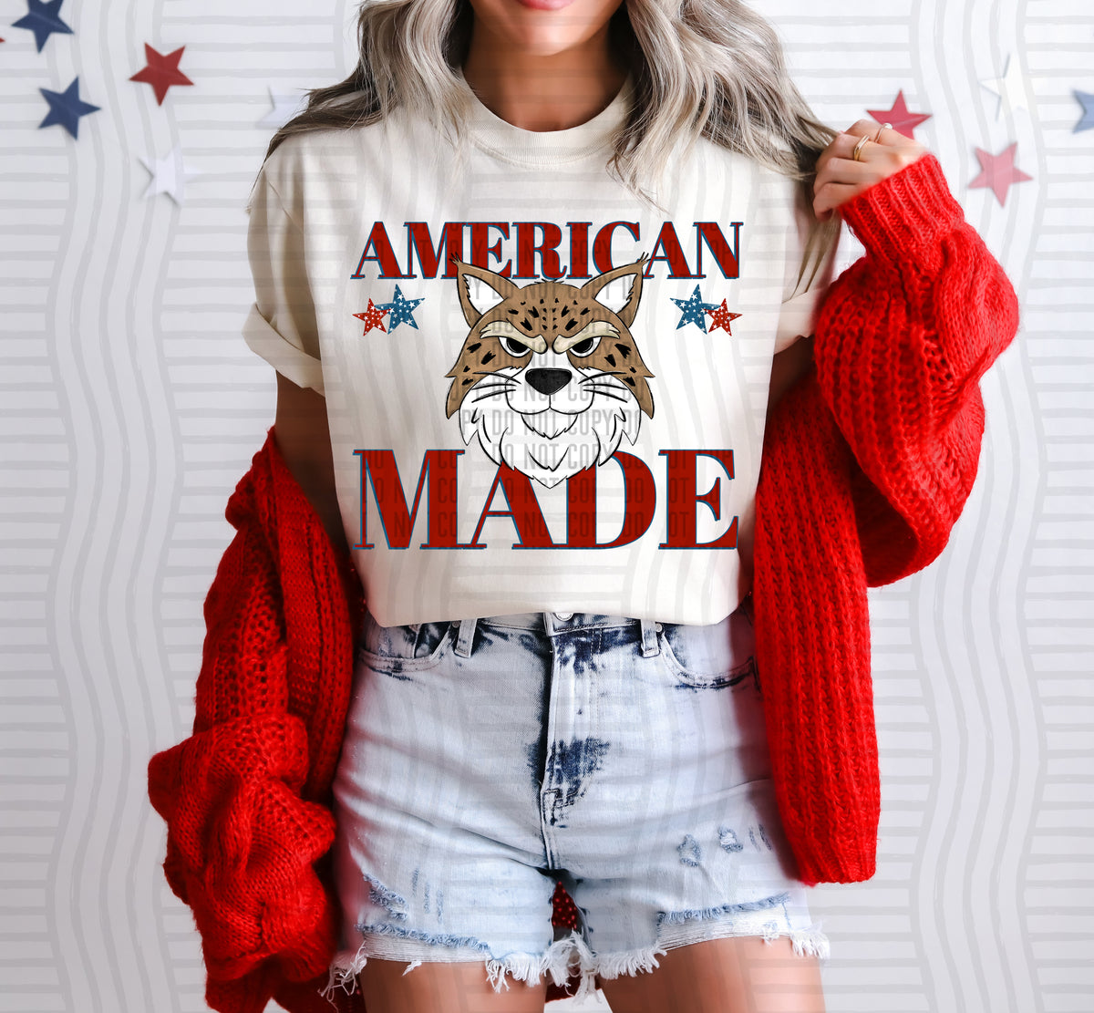 American made Bobcats (Caplinger) DTF Transfer