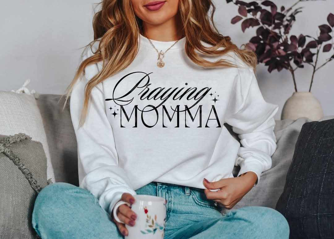 Praying momma (LYTTLE) 77222 DTF transfer