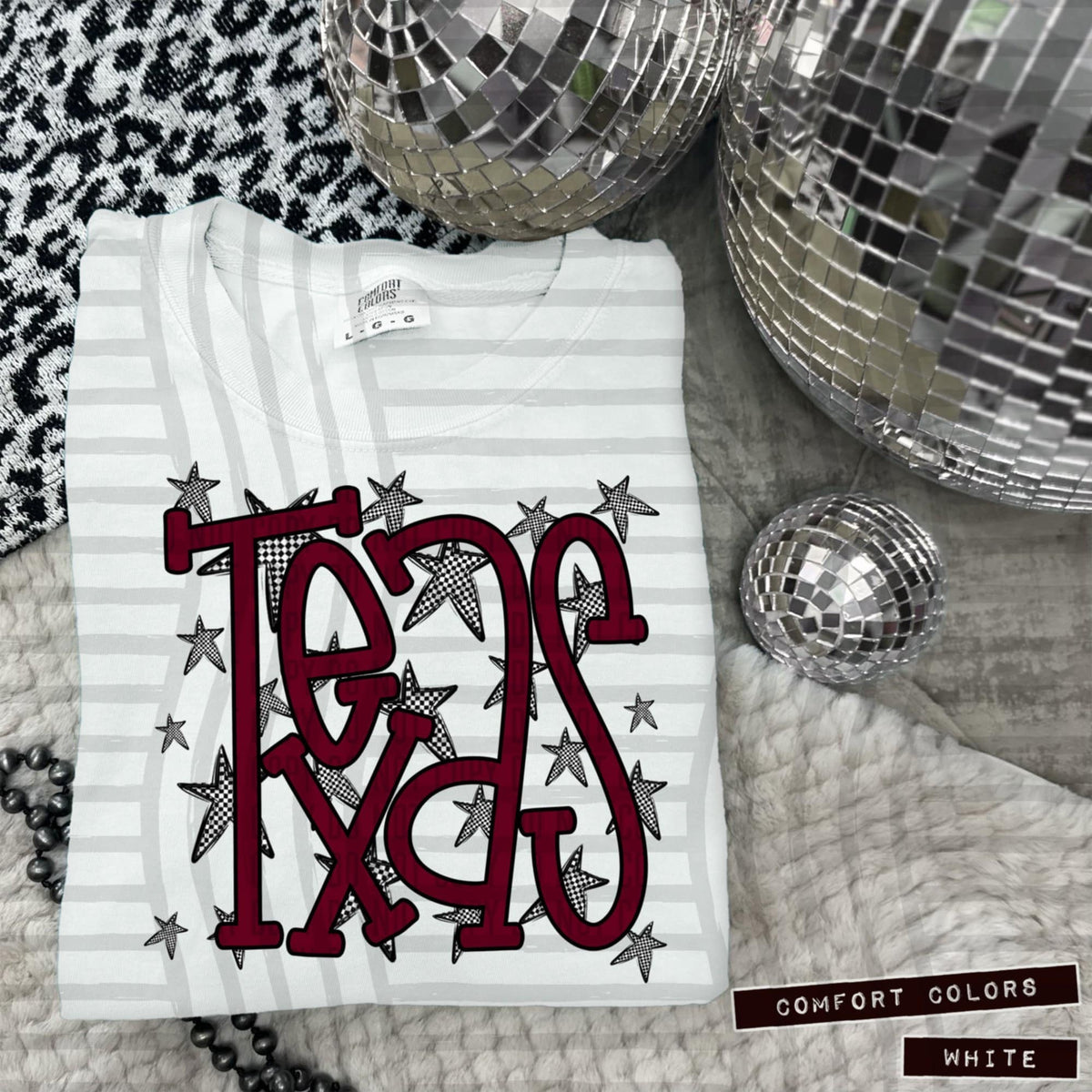 Maroon Staggered Mascots (Caplinger)