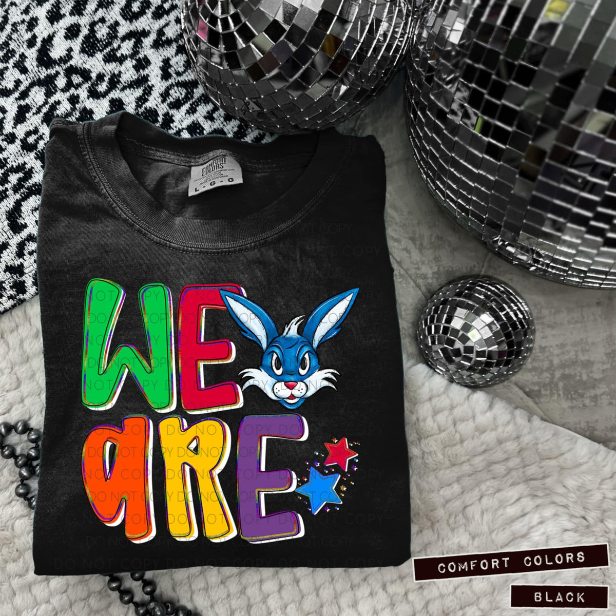 We are jackrabbits blue (Caplinger) 100873 DTF transfer