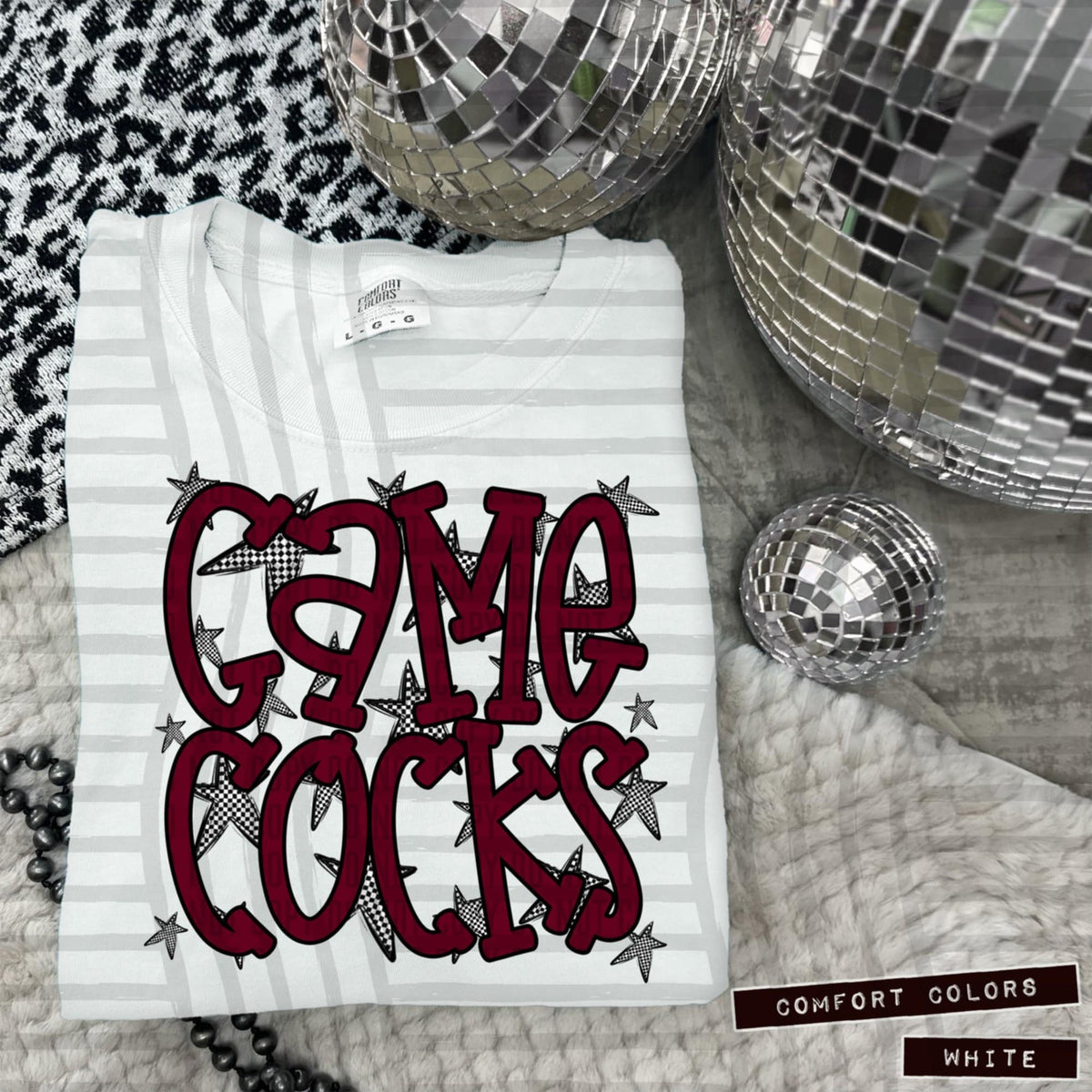 Maroon Staggered Mascots (Caplinger)