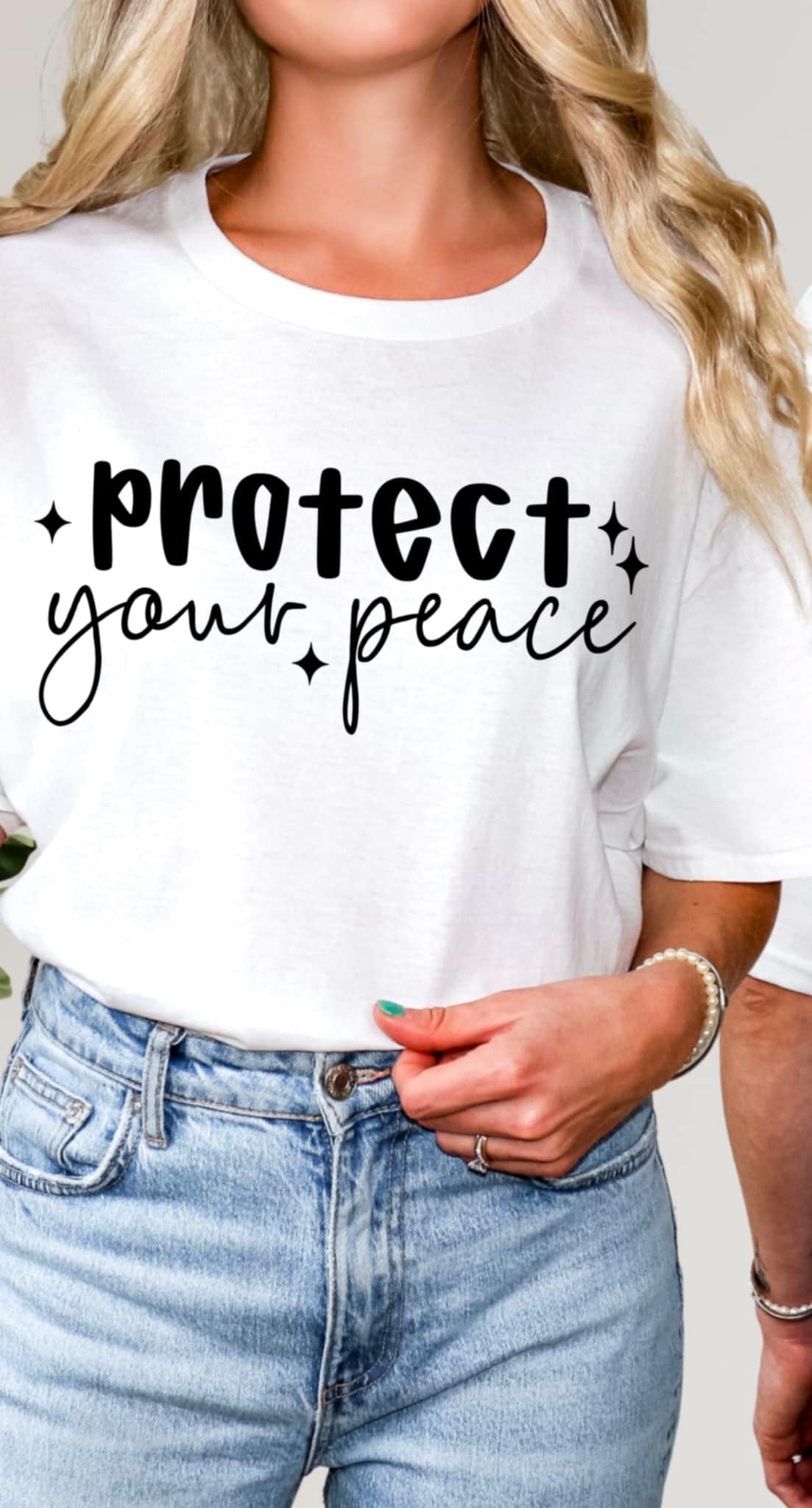 Protect your peace (CMD) 99621 DTF transfer