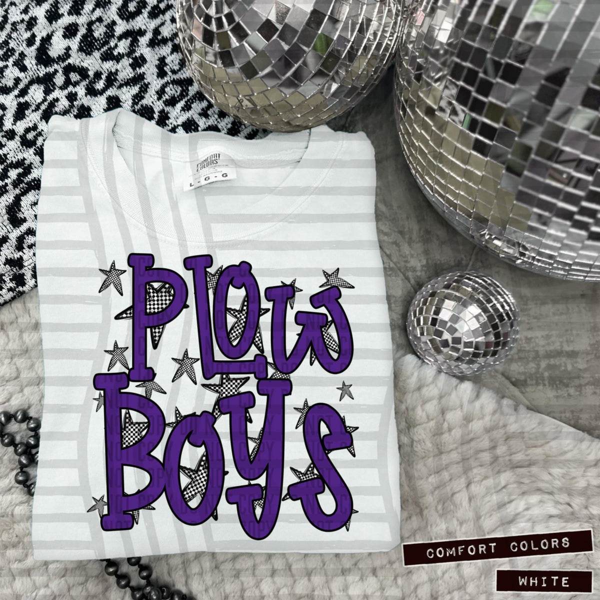 Purple Staggered Mascots (Caplinger)