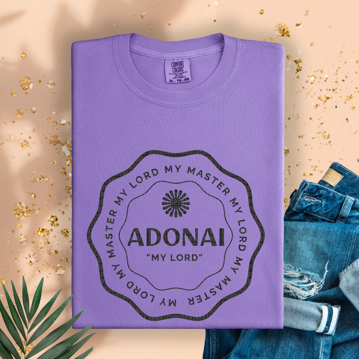Adonai “my lord” 94909 DTF transfer