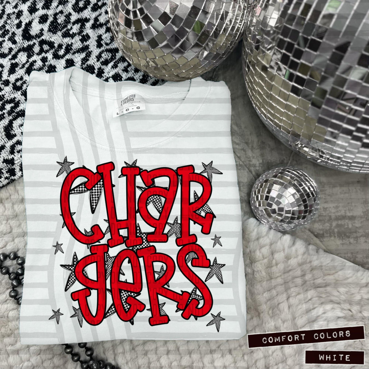 Red Staggered Mascots (Caplinger)