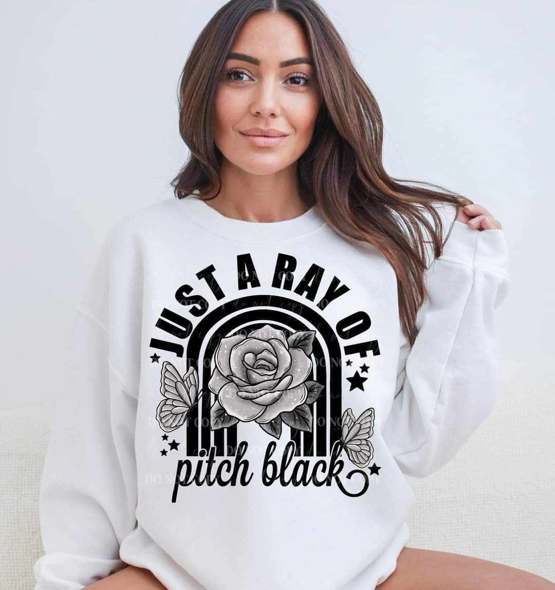 Just a ray of pitch black (LYTTLE) 67845 DTF transfer