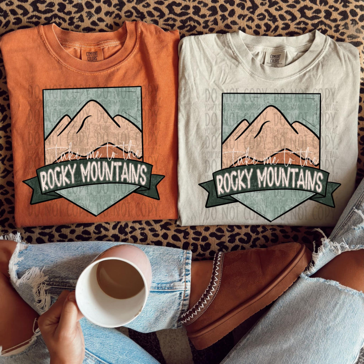 Take me to the Rocky mountains (SWD) 99649 DTF transfer