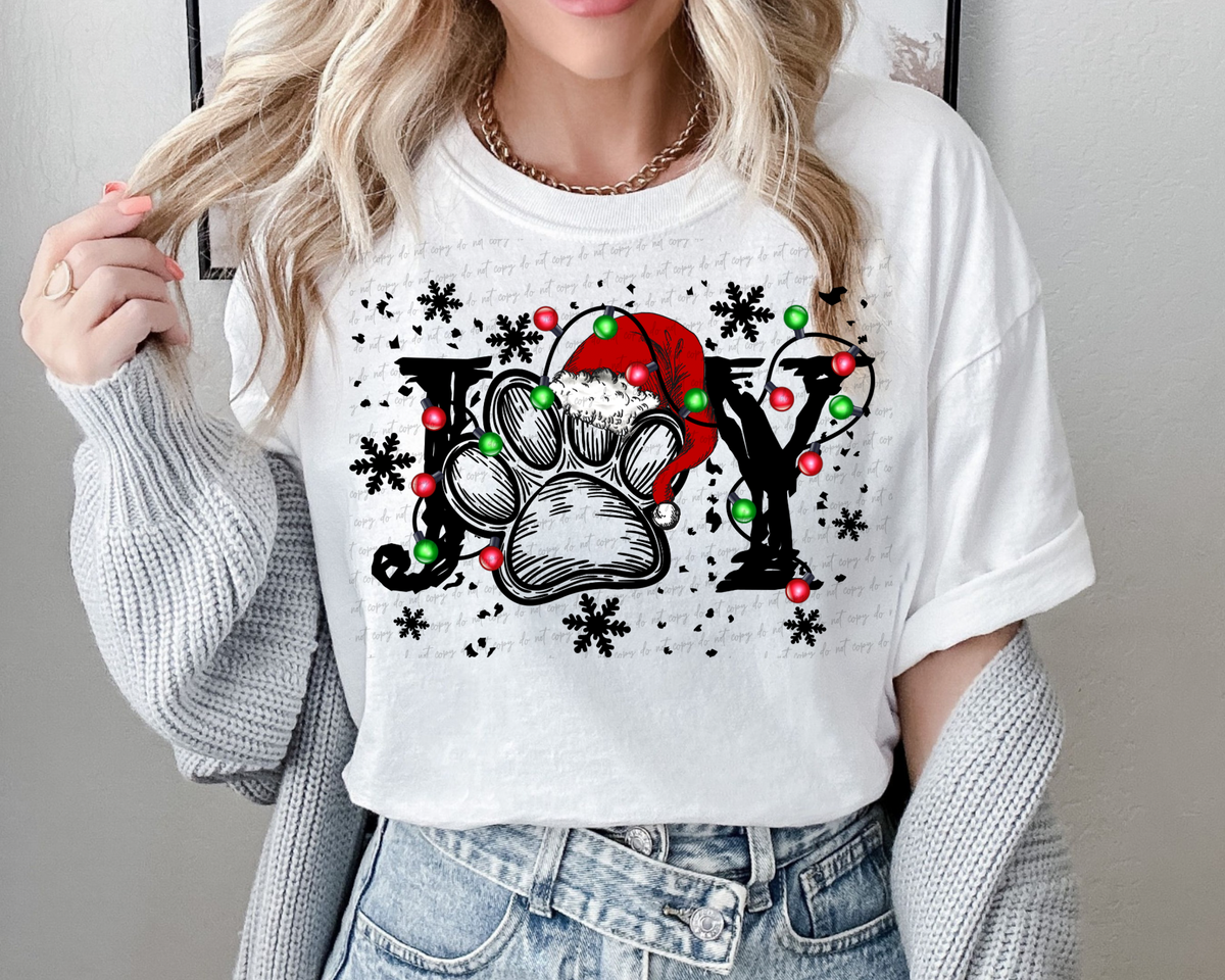 Joy (paw prints) 56249 DTF transfer