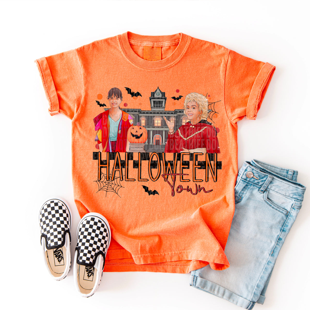 Halloween Vibes Halloween town 113258 DTF transfer