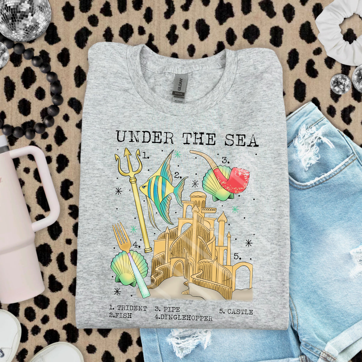 Under the Sea Collage 114007 DTF transfer