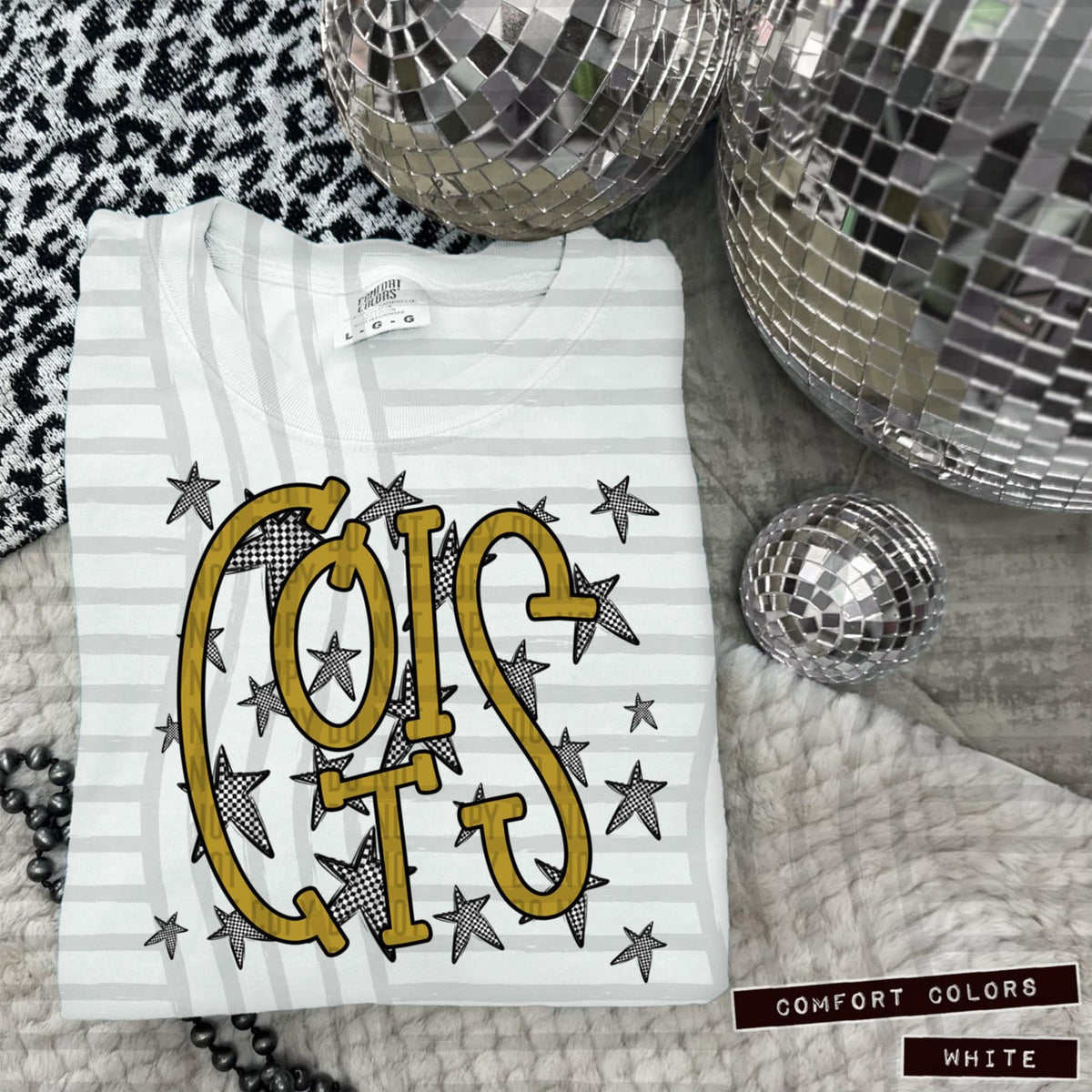 Gold Staggered Mascots (Caplinger)