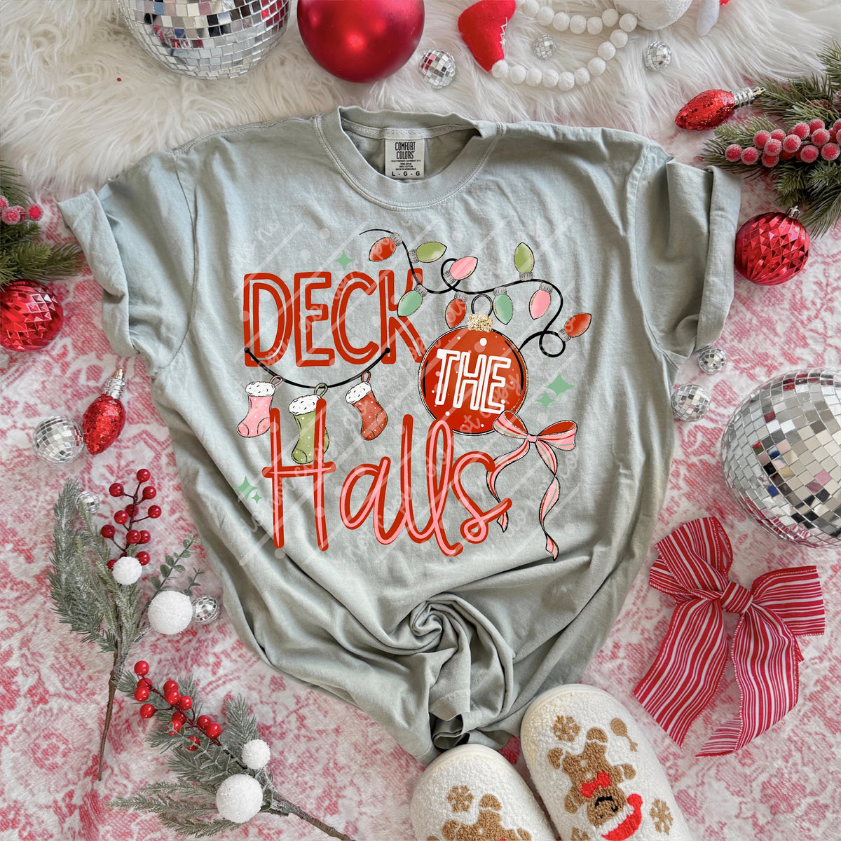 Deck the halls (exclusive) DTF Transfer