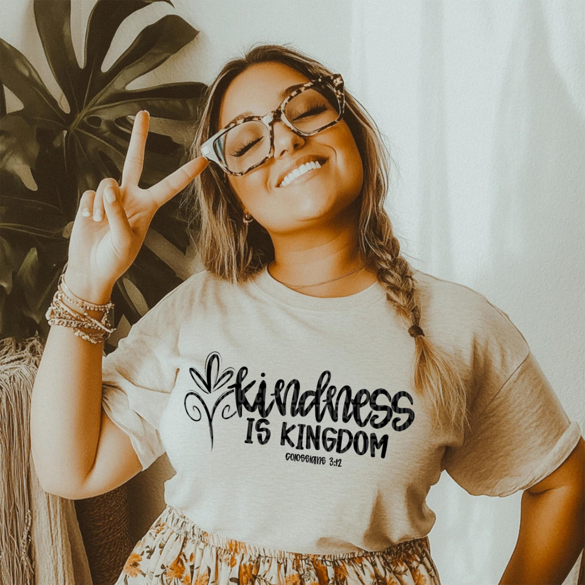 Kindness is kingdom (SDD) 99260 DTF transfer