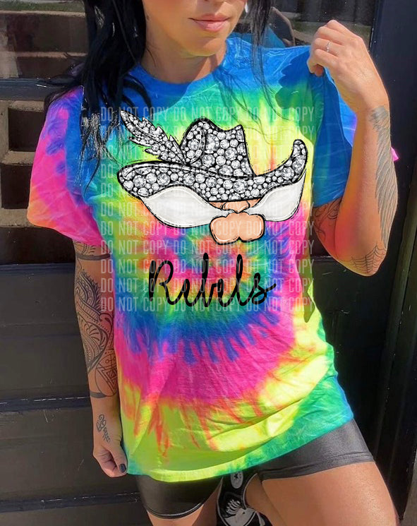 Faux Sequins Mascot Rebels 30753 DTF transfers