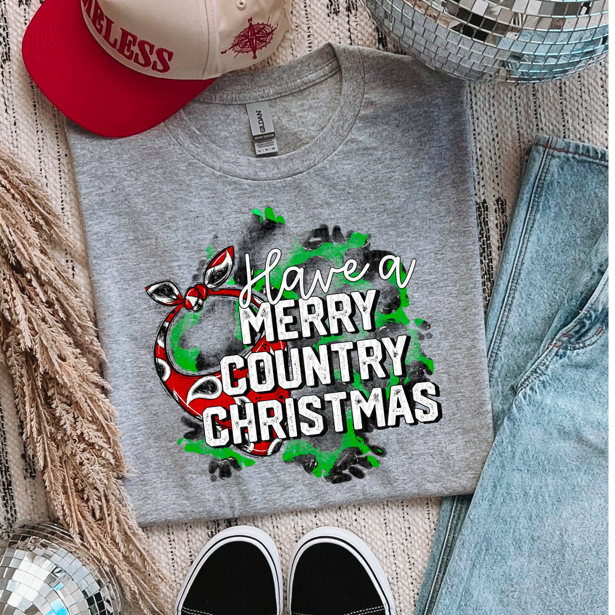 Have a merry country Christmas 103362 DTF transfer