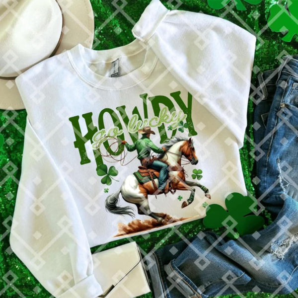 Howdy go lucky cowboy (CRAFTI) 85582 DTF transfer