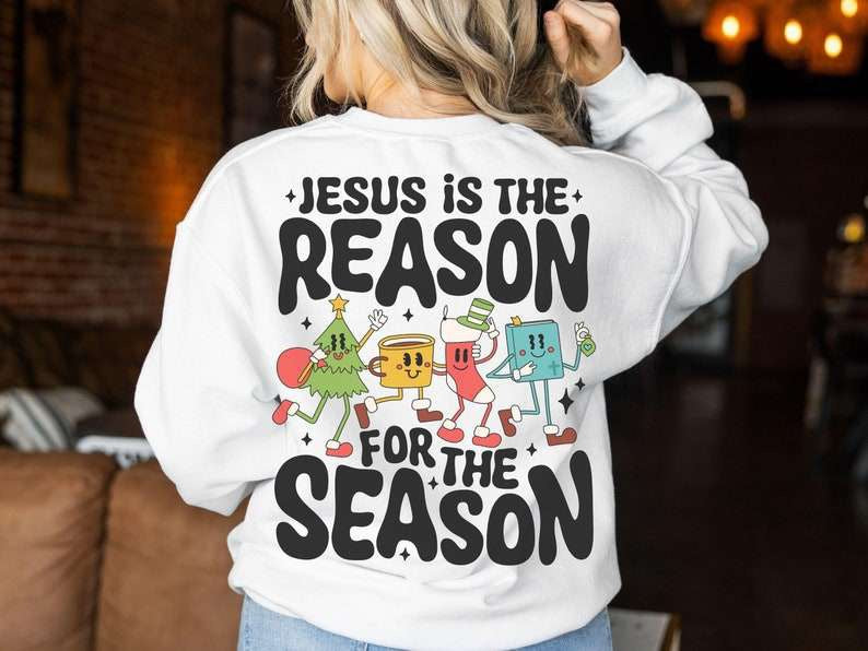 Jesus is the reason for the season (KARTA) 67132 DTF transfer