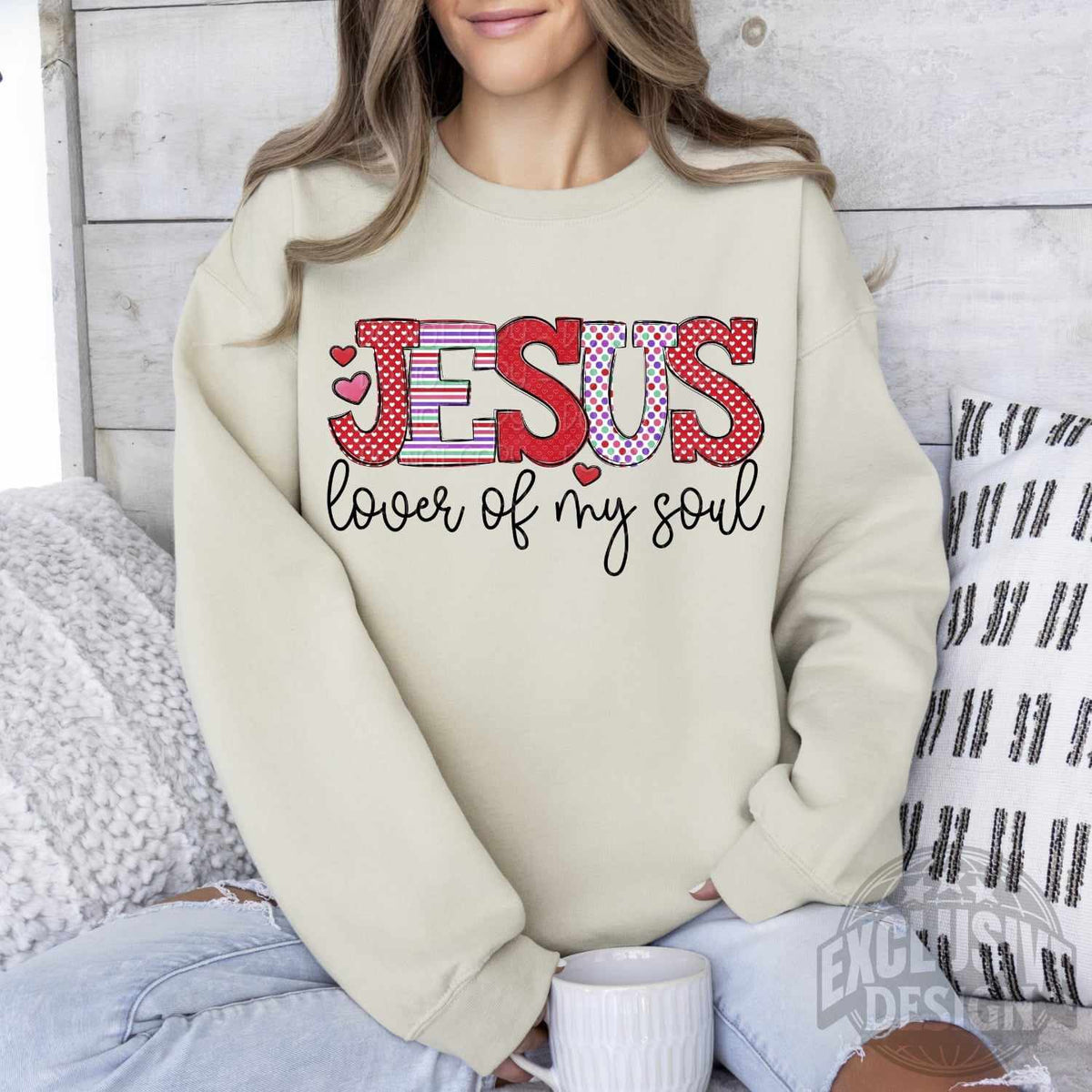 Jesus lover of my soul 75696 DTF transfer