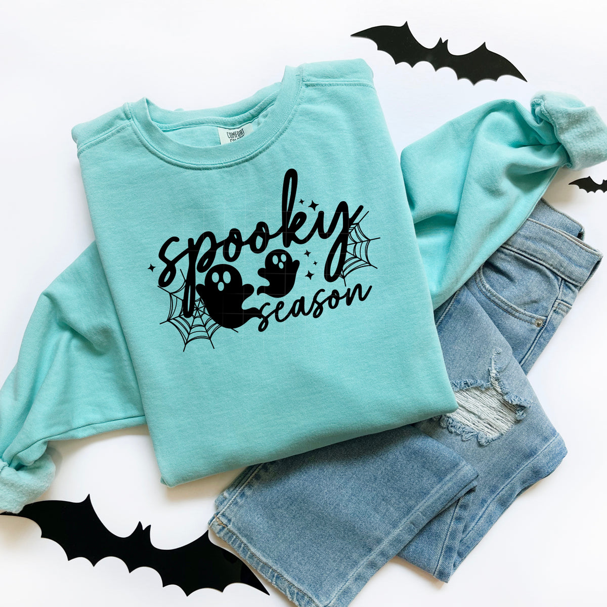 Spooky Season black (csc) DTF transfer