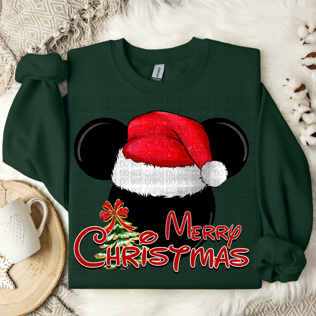 Merry Christmas Mouse (VP) DTF transfer