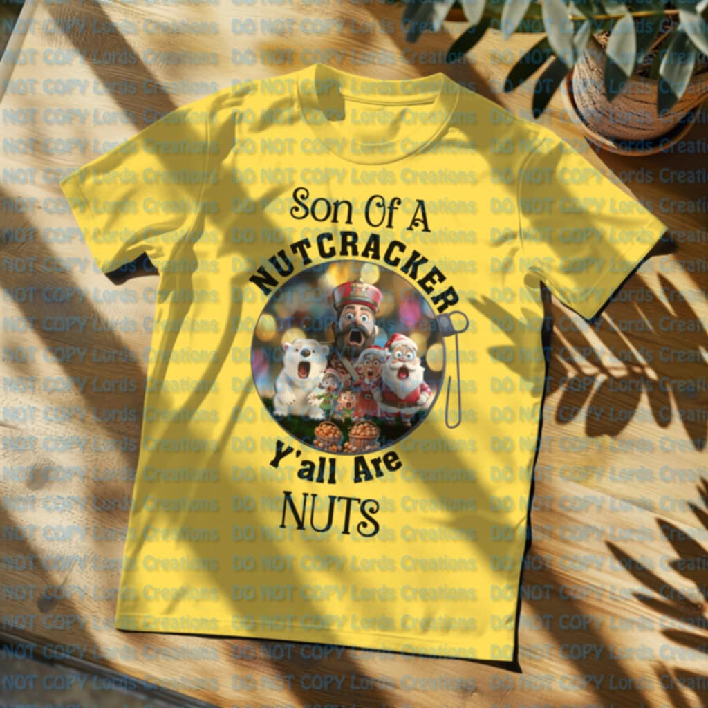 Son of a nutcracker 109303 DTF transfer