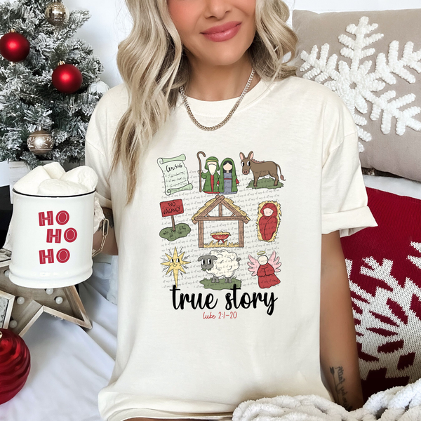 True story collage (Christmas) 49851 DTF transfer