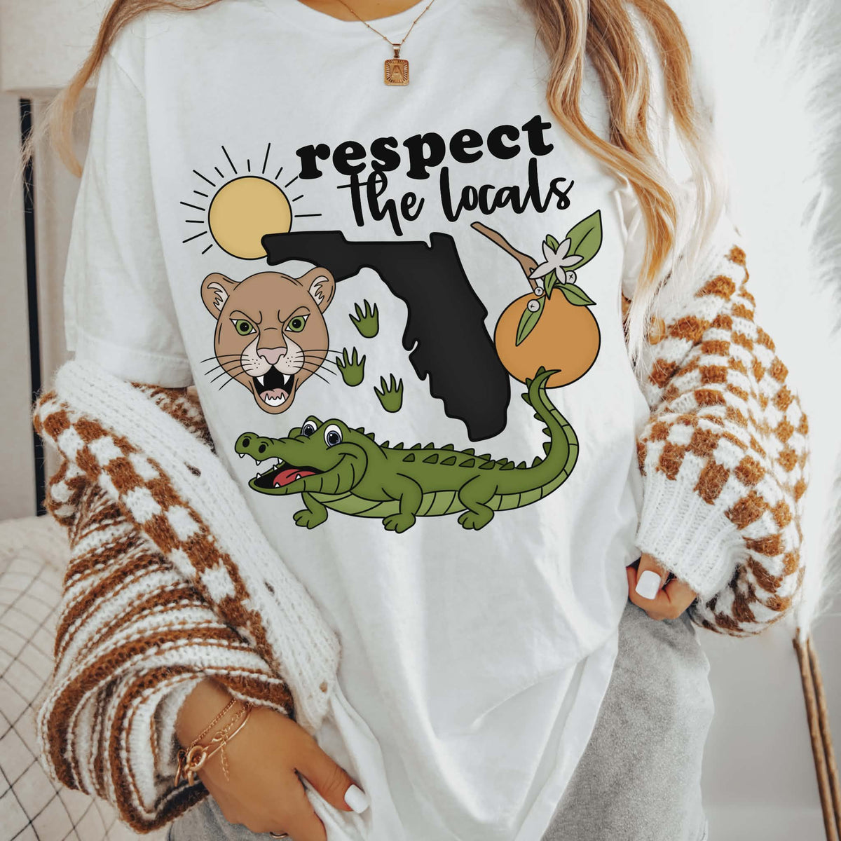 Respect the locals florida (CMD) DTF Transfer