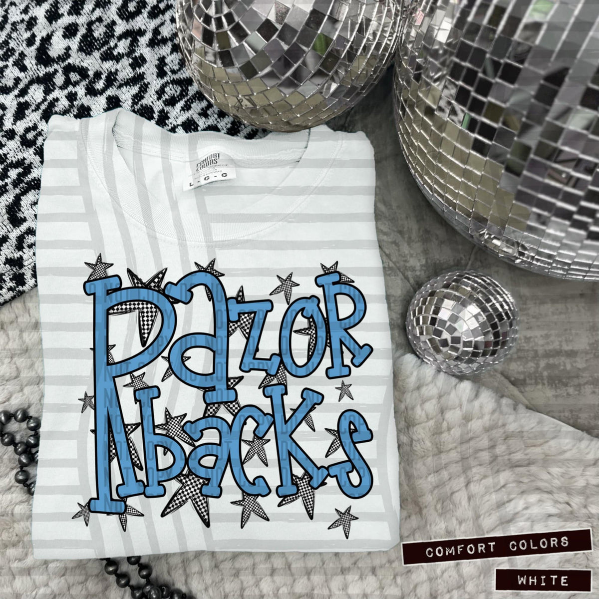 Col Blue Staggered Mascots (Caplinger)